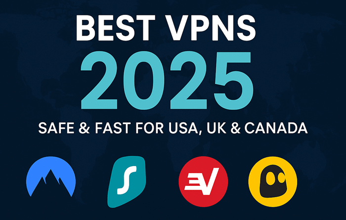 Top 5 VPNs to Use in 2025