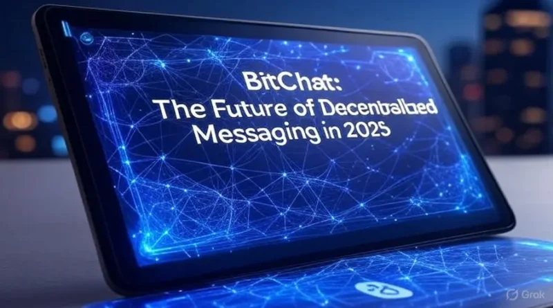 BitChat decentralized messaging interface 2025