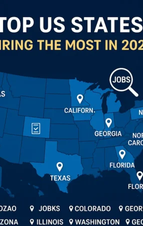 Top US States Hiring in 2025