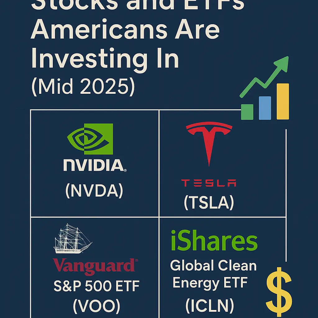 Trending Stocks & ETFs Americans Are Buying (Mid 2025)