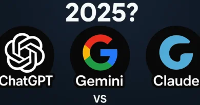ChatGPT vs Gemini vs Claude 2025