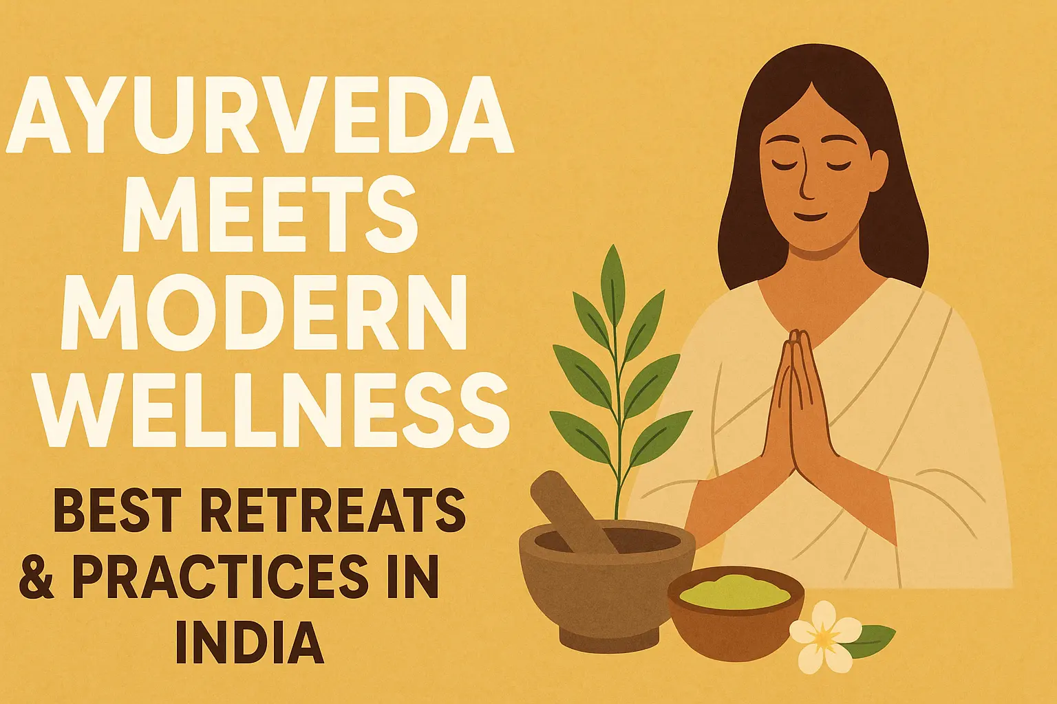 Ayurveda Meets Modern Wellness: Best Retreats & Practices in India